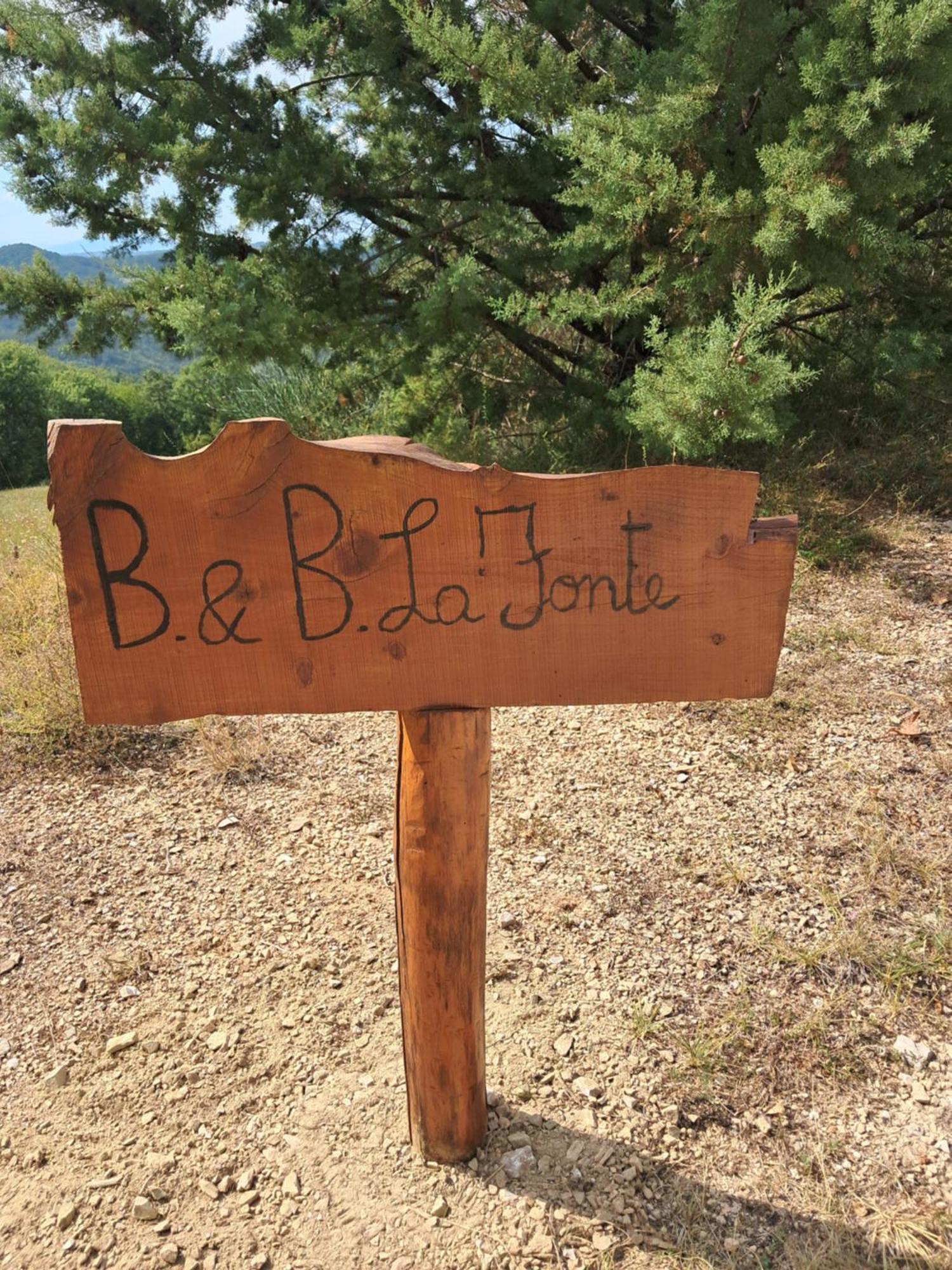 La Fonte B&B Pietralunga  Dış mekan fotoğraf